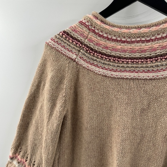 Caslon Small Y2K Lambswool Button-Front Cover-Up Sweater - Picture 8 of 9